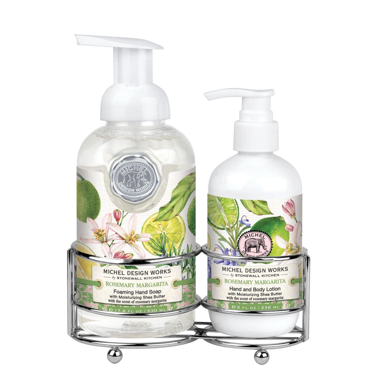 Michel Design Works Rosemary Margarita Hand Care Caddy Set Bath Sets