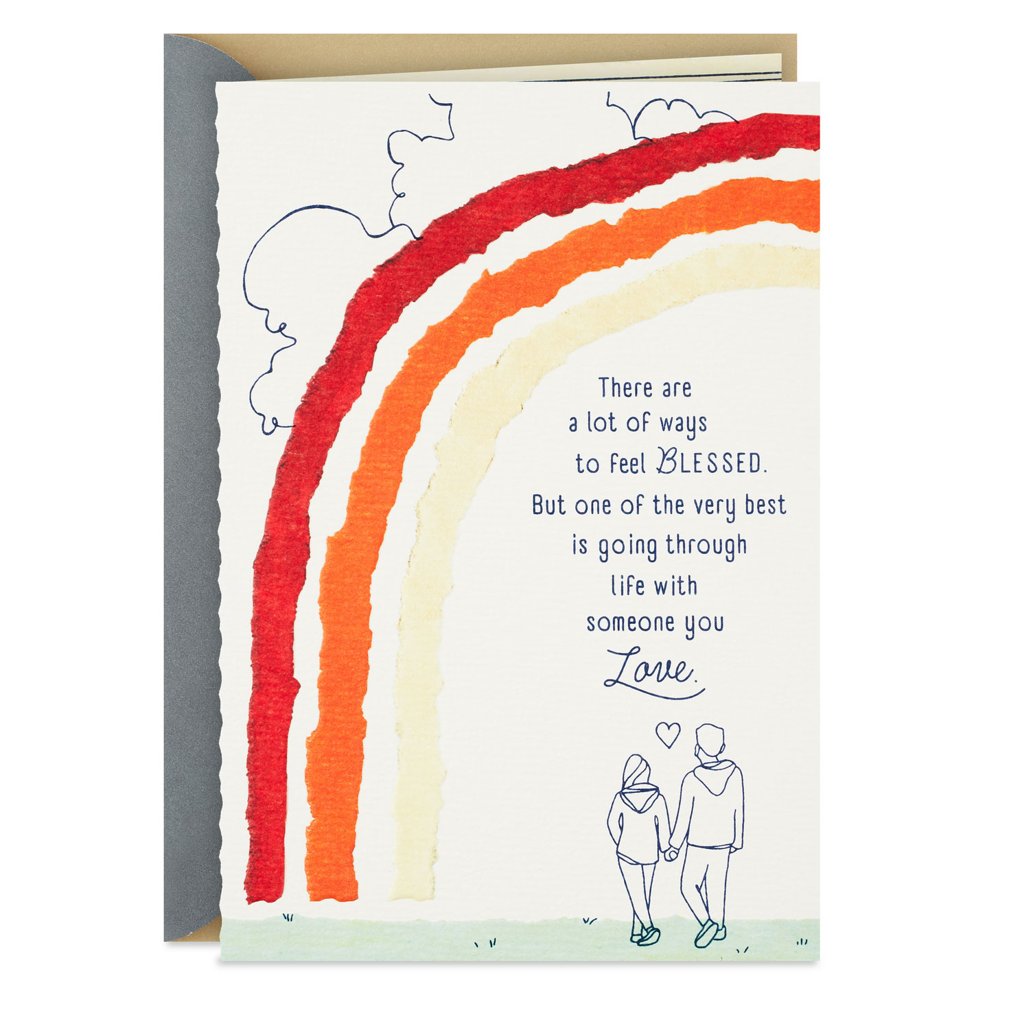 Blessed to Share Life With You Birthday Card for Husband - Greeting ...