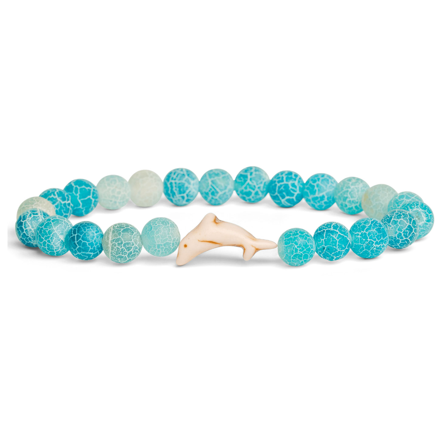 Fahlo Aqua Blue Dolphin Odyssey Bracelet Bracelets Hallmark