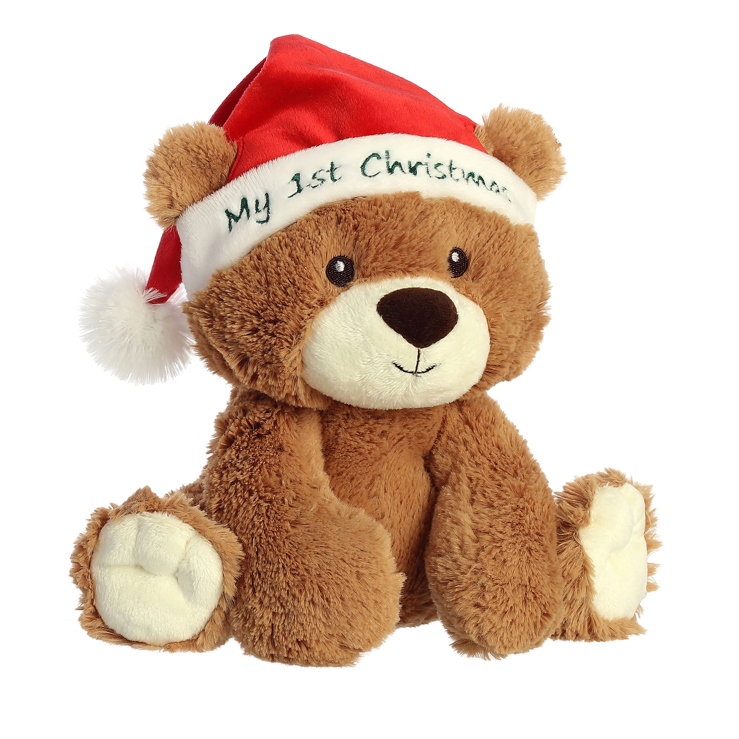 Aurora My First Christmas Bear Plush 10 Classic Stuffed Animals Hallmark