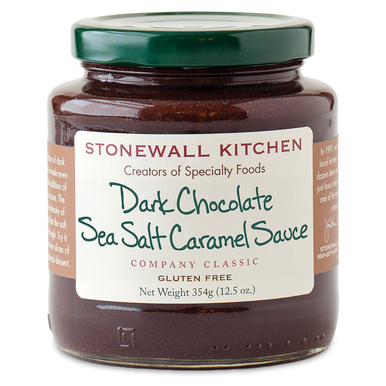 Stonewall Kitchen Dark Chocolate Sea Salt Caramel Sauce Mixes