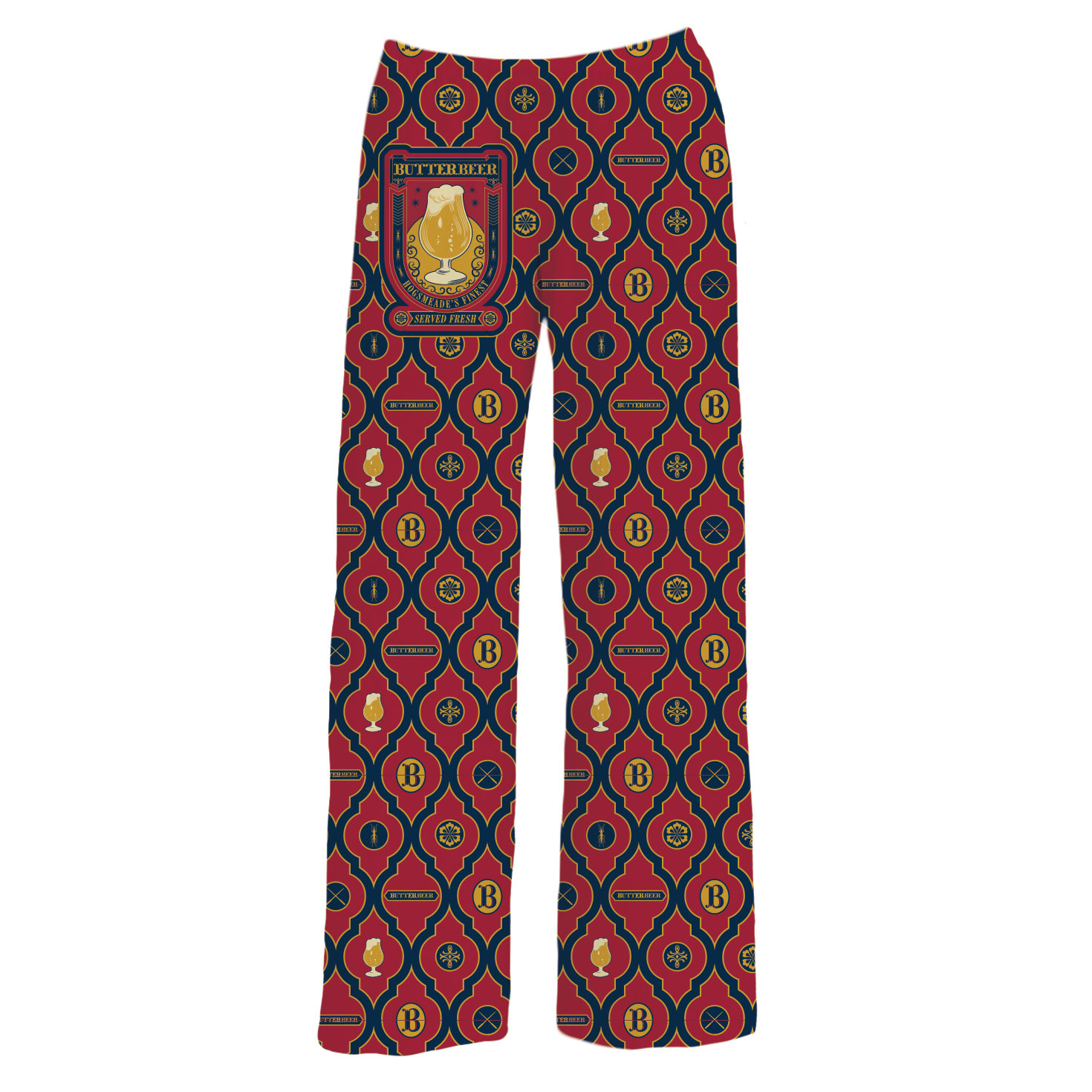 Brief Insanity Harry Potter Butterbeer Red Lounge Pants