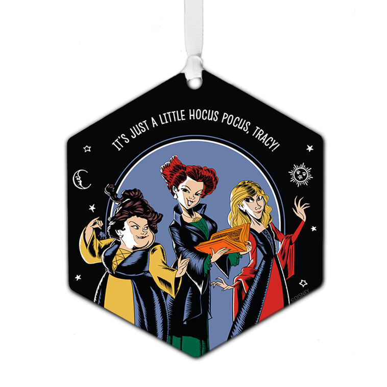Disney Hocus Pocus Metal Personalized Ornament, Custom Text