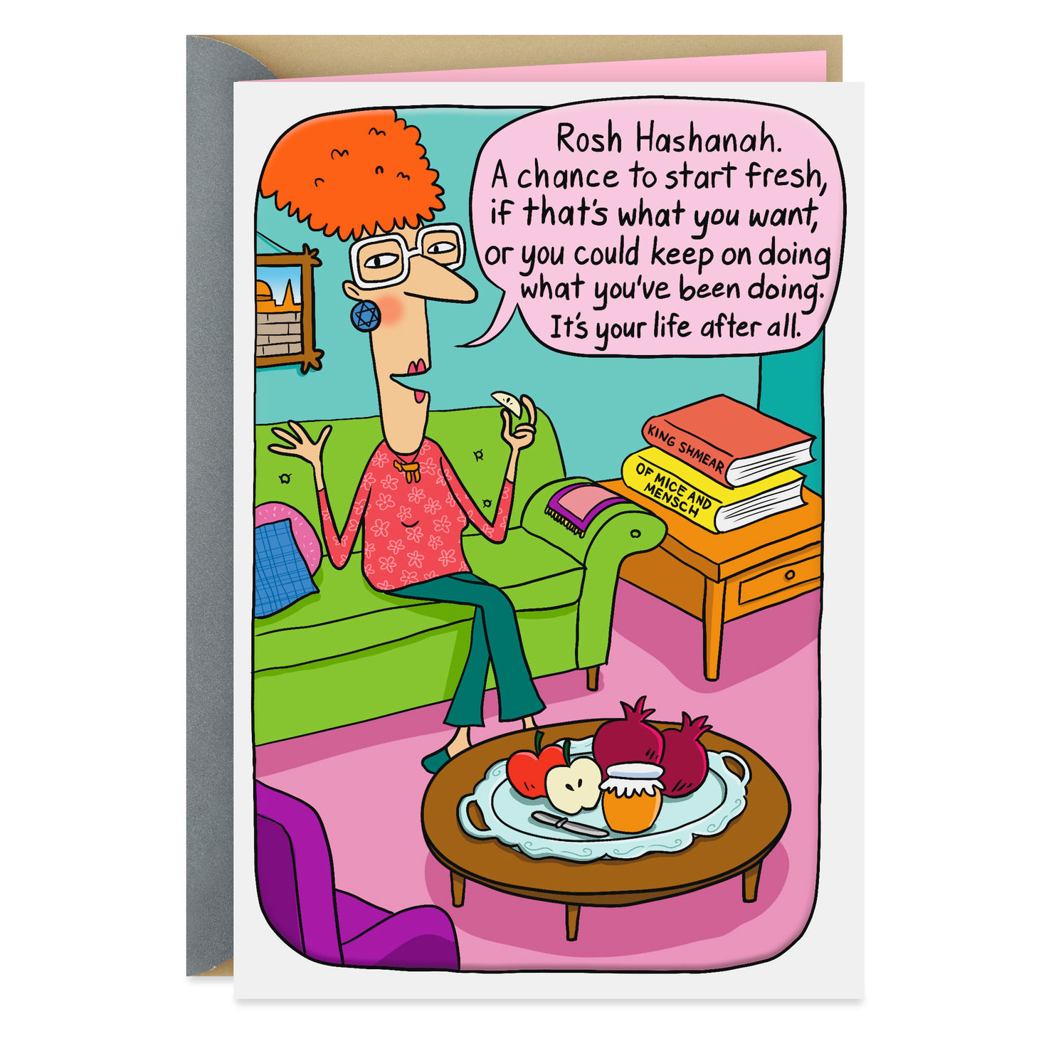 Start Fresh Funny Rosh Hashanah Card - Greeting Cards - Hallmark