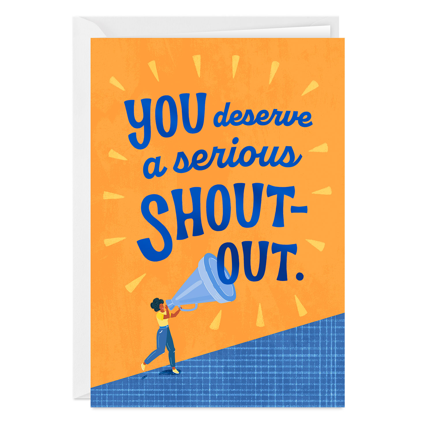 You Deserve A Shout Out Thank You ECard ECards Hallmark you-deserve-a-shout-out-thank-you-ecard-ecards-hallmark