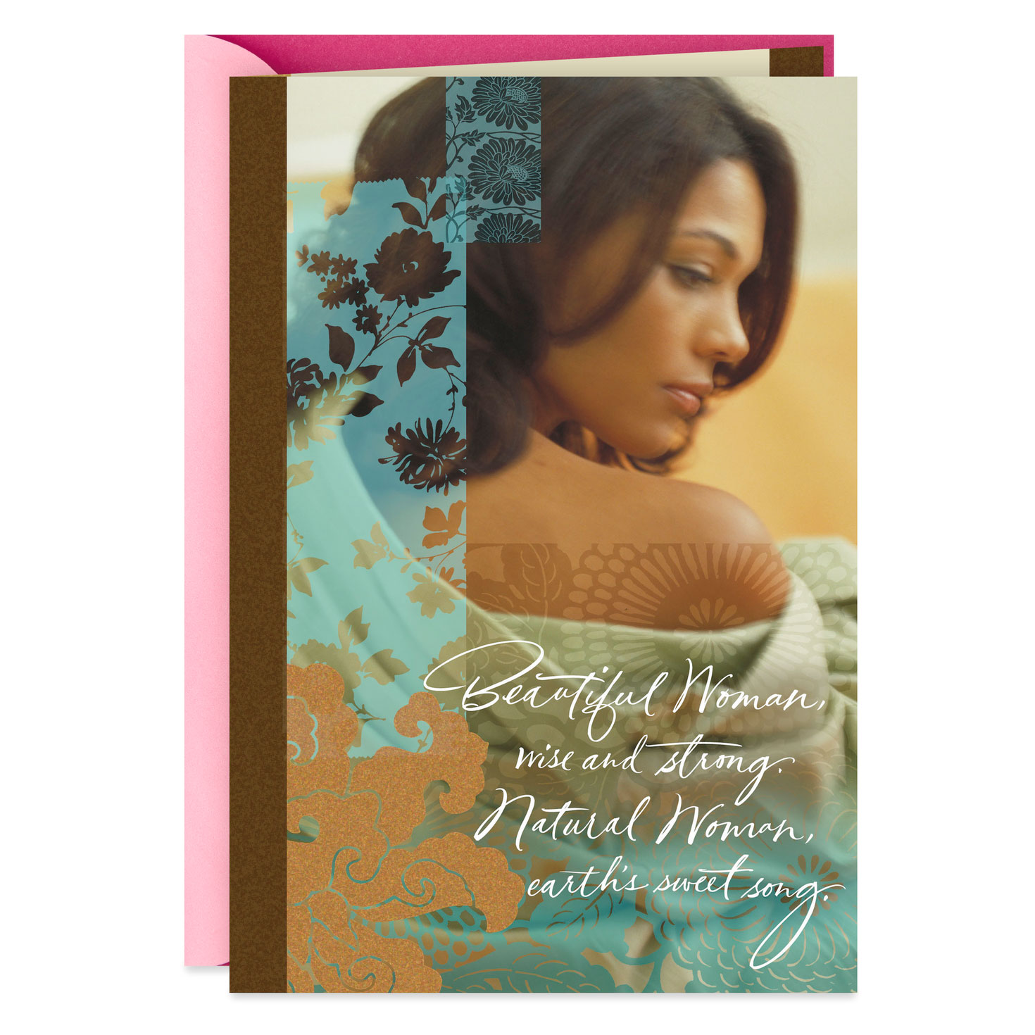 beautiful woman birthday card greeting cards hallmark