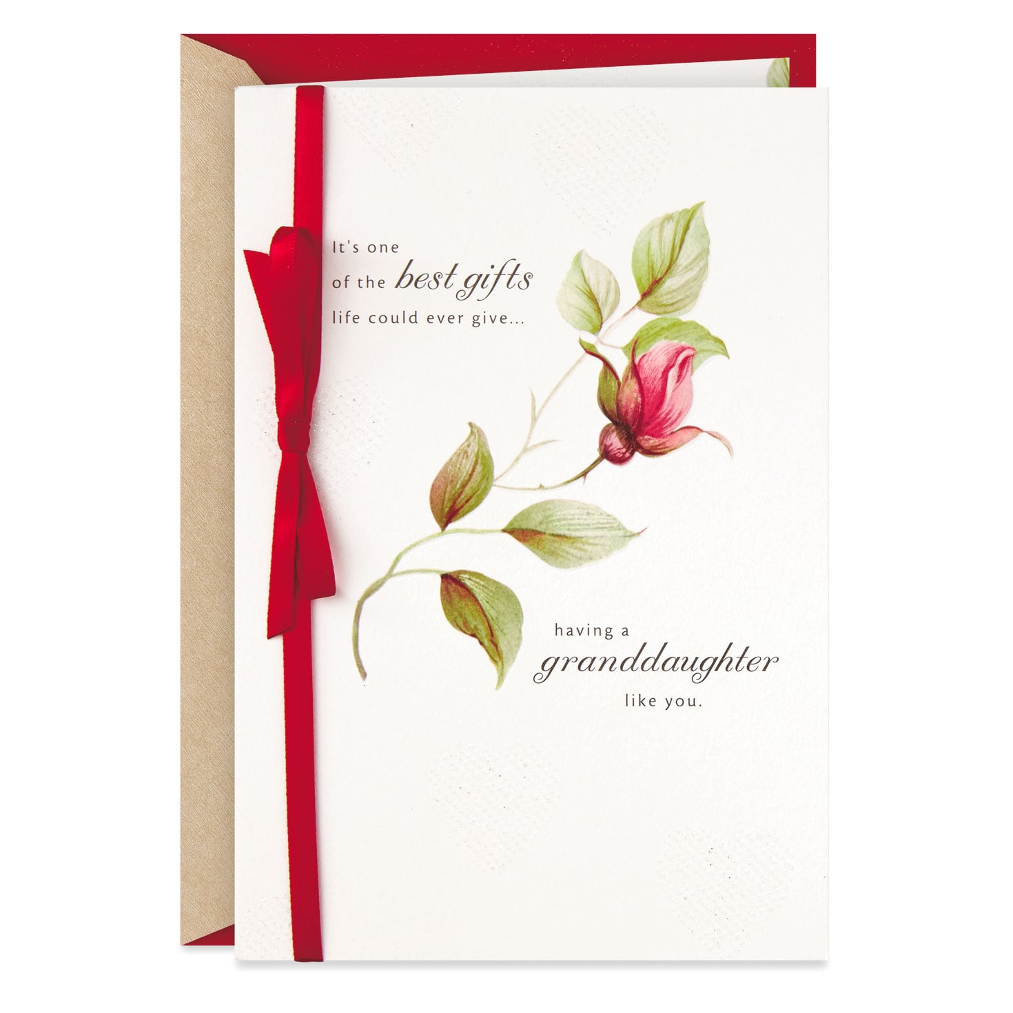 Blooming Granddaughter Valentine's Day Card - Greeting ...