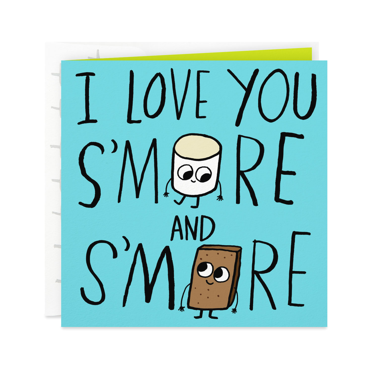 I Love You S'More and S'More Anniversary Card - Greeting ...