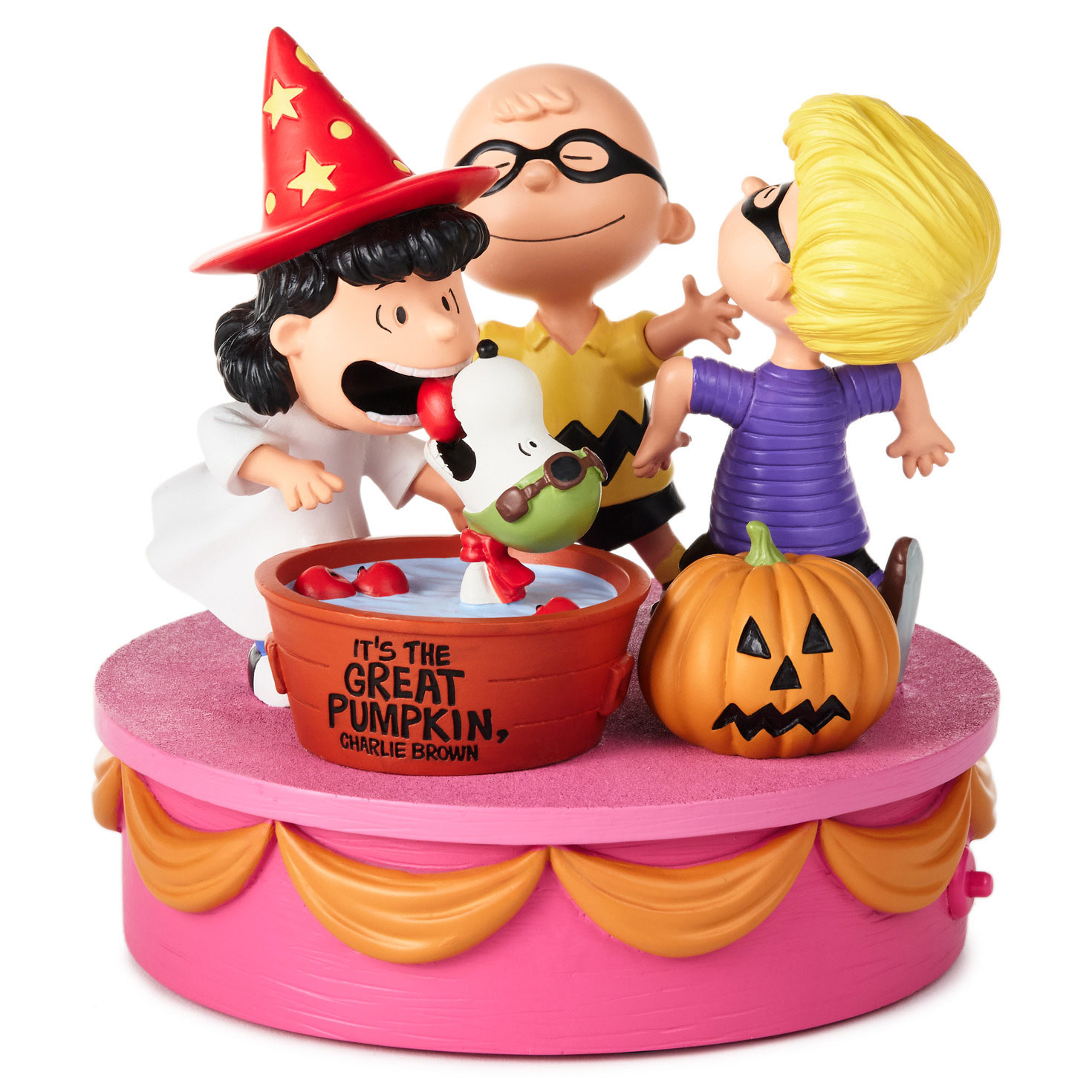 Peanuts® Great Pumpkin 60th Anniversary Apple Bobbing Figurine