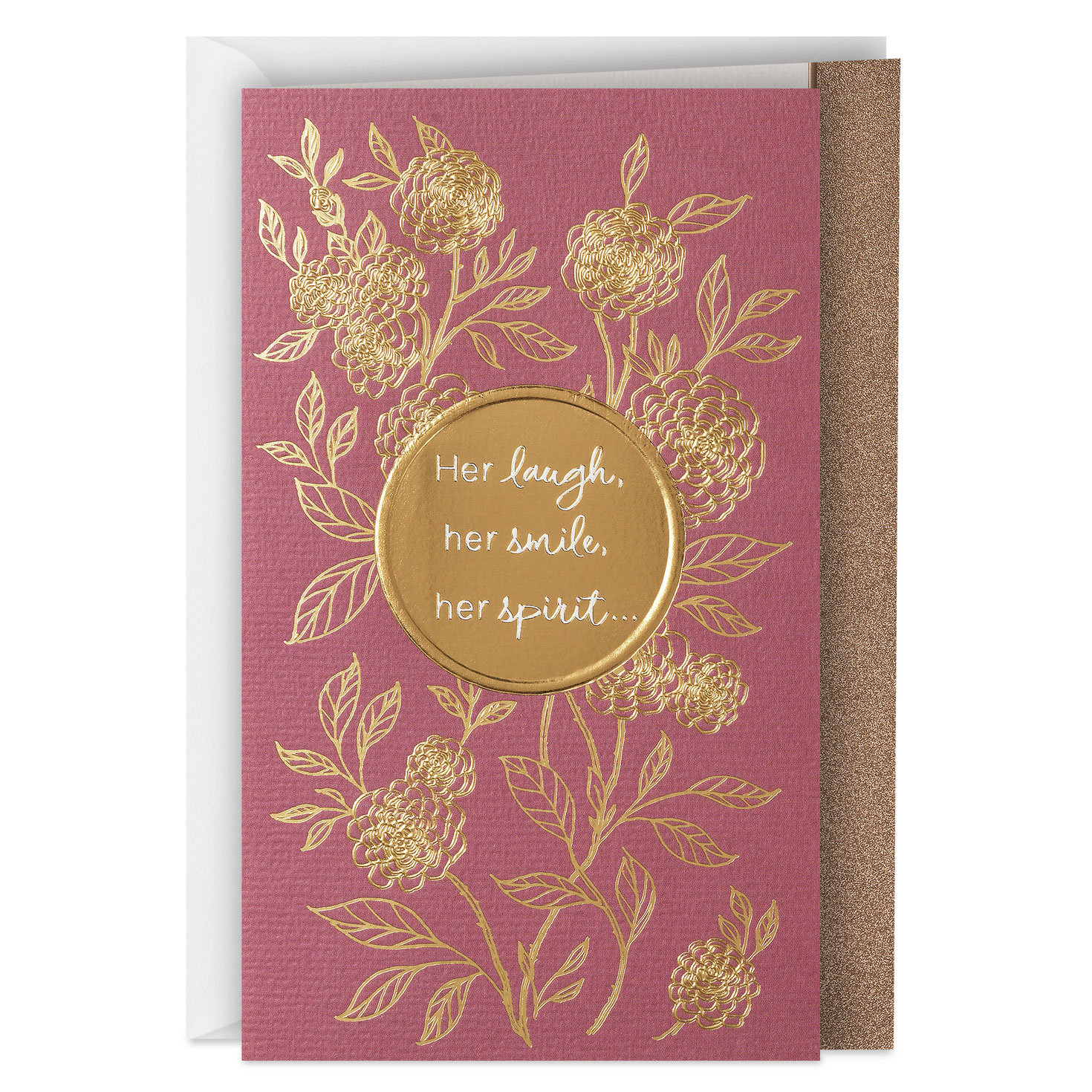 Her Laugh and Spirit Sympathy Card for Loss of Mother - Greeting Cards ...