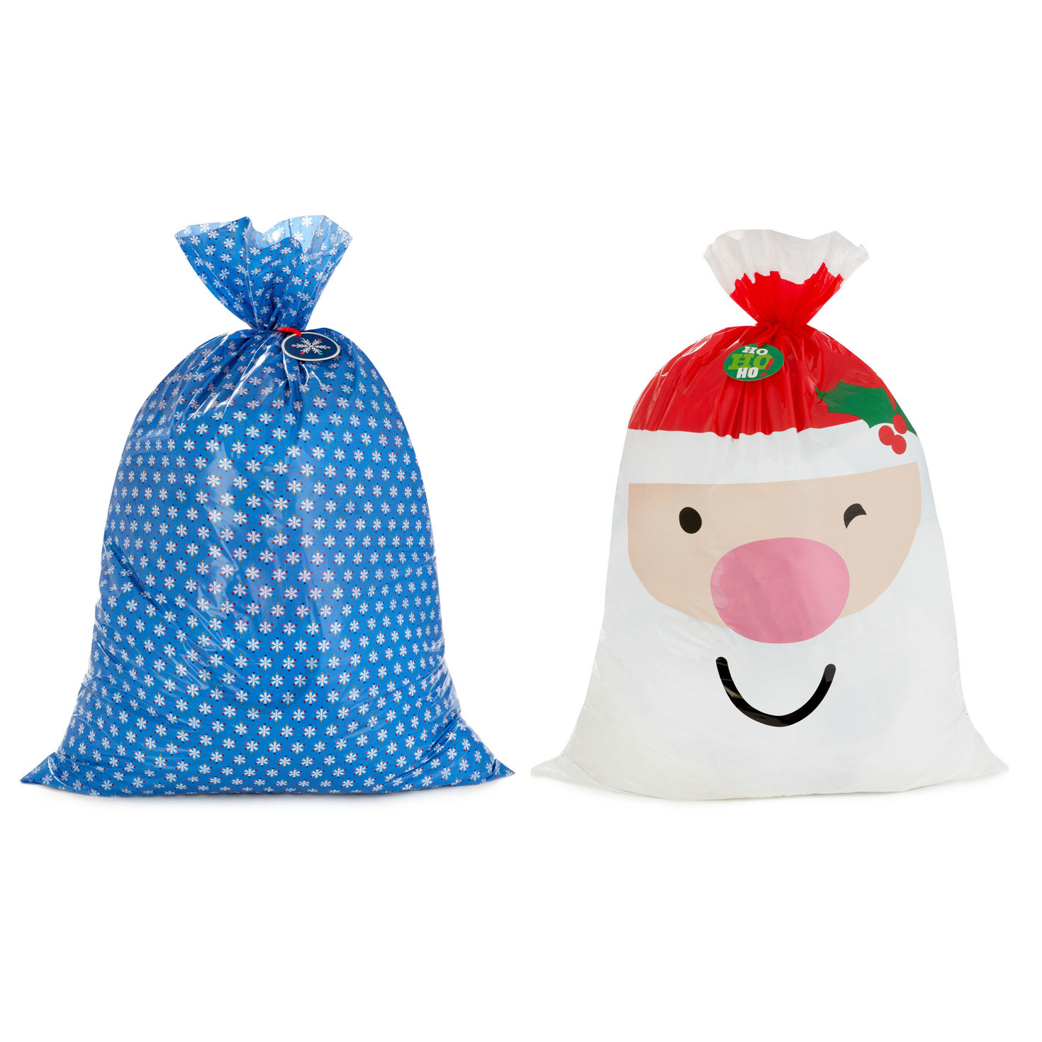 Large plastic christmas bags 2025
