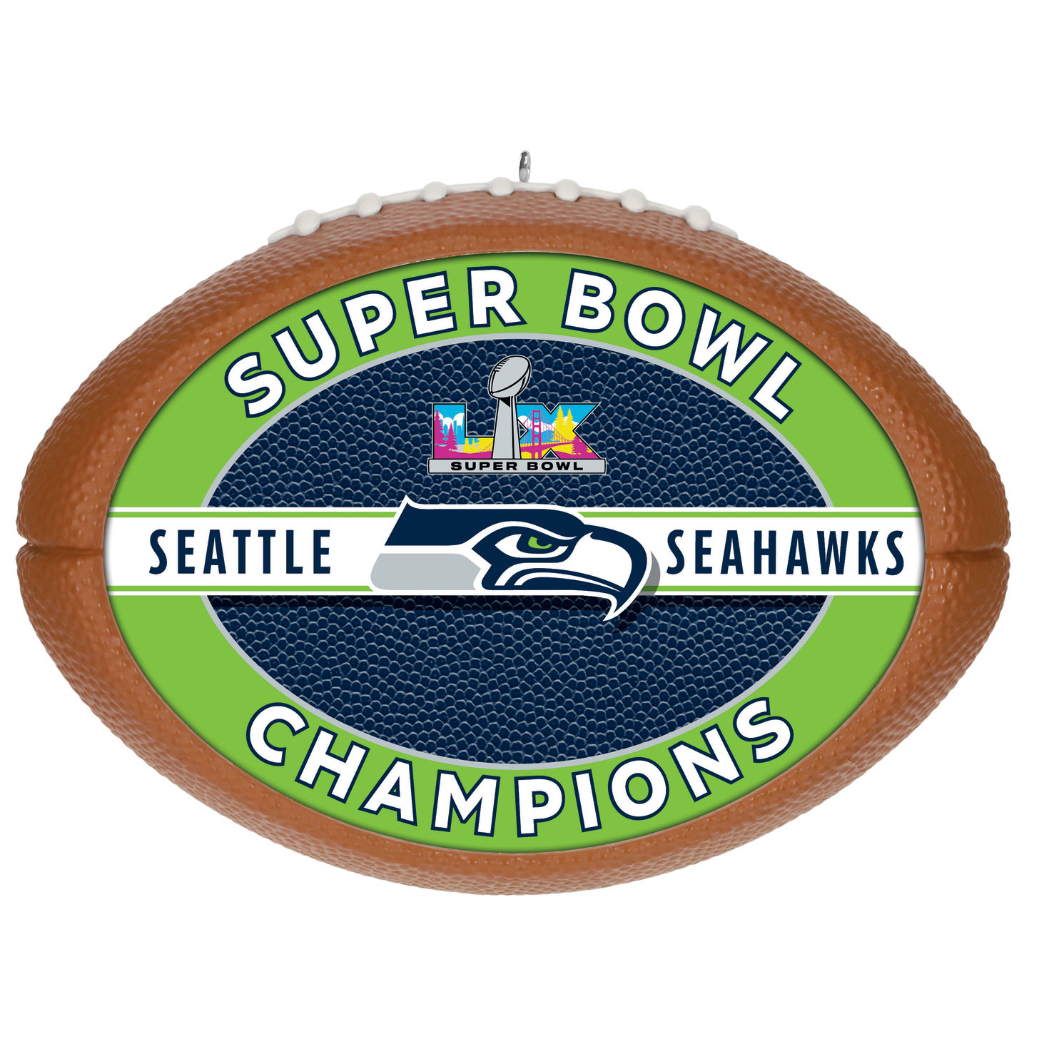 NFL Seattle Seahawks Super Bowl LX Commemorative Ornament 