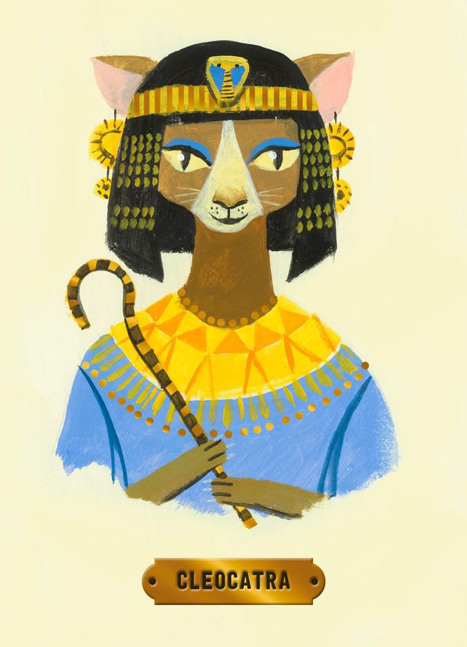 partner business birthday congratulations Cat   Cards Greeting  Hallmark Birthday Cleopatra Card