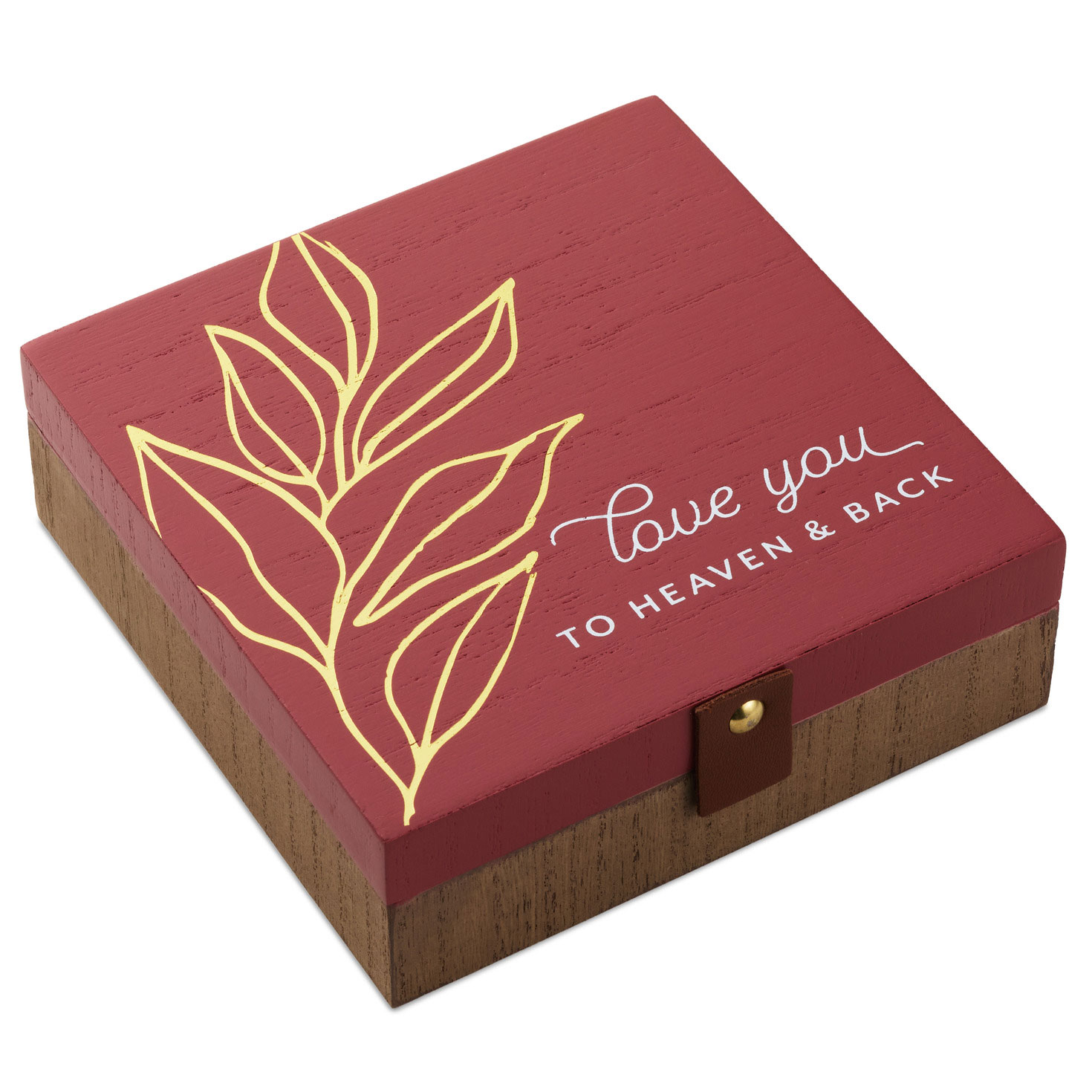 Love You to Heaven and Back Memory Box - Trays & Boxes