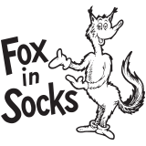 Dr. Seuss's Fox in Socks™ Who Sews Whose Socks? Ornament, , licensedLogo