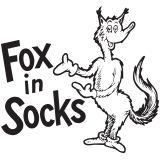 Dr. Seuss's Fox in Socks™ Who Sews Whose Socks? Ornament, Dr. Seuss's Fox in Socks™ Who Sews Whose Socks? Ornament, , licensedLogo