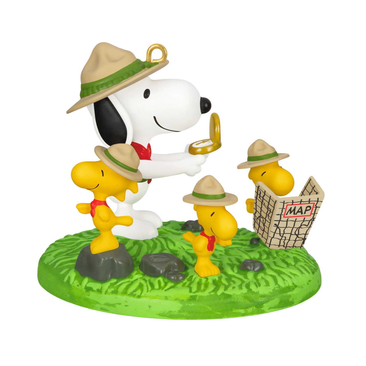 The Peanuts® Gang Orienteering Ornament - Keepsake Ornaments