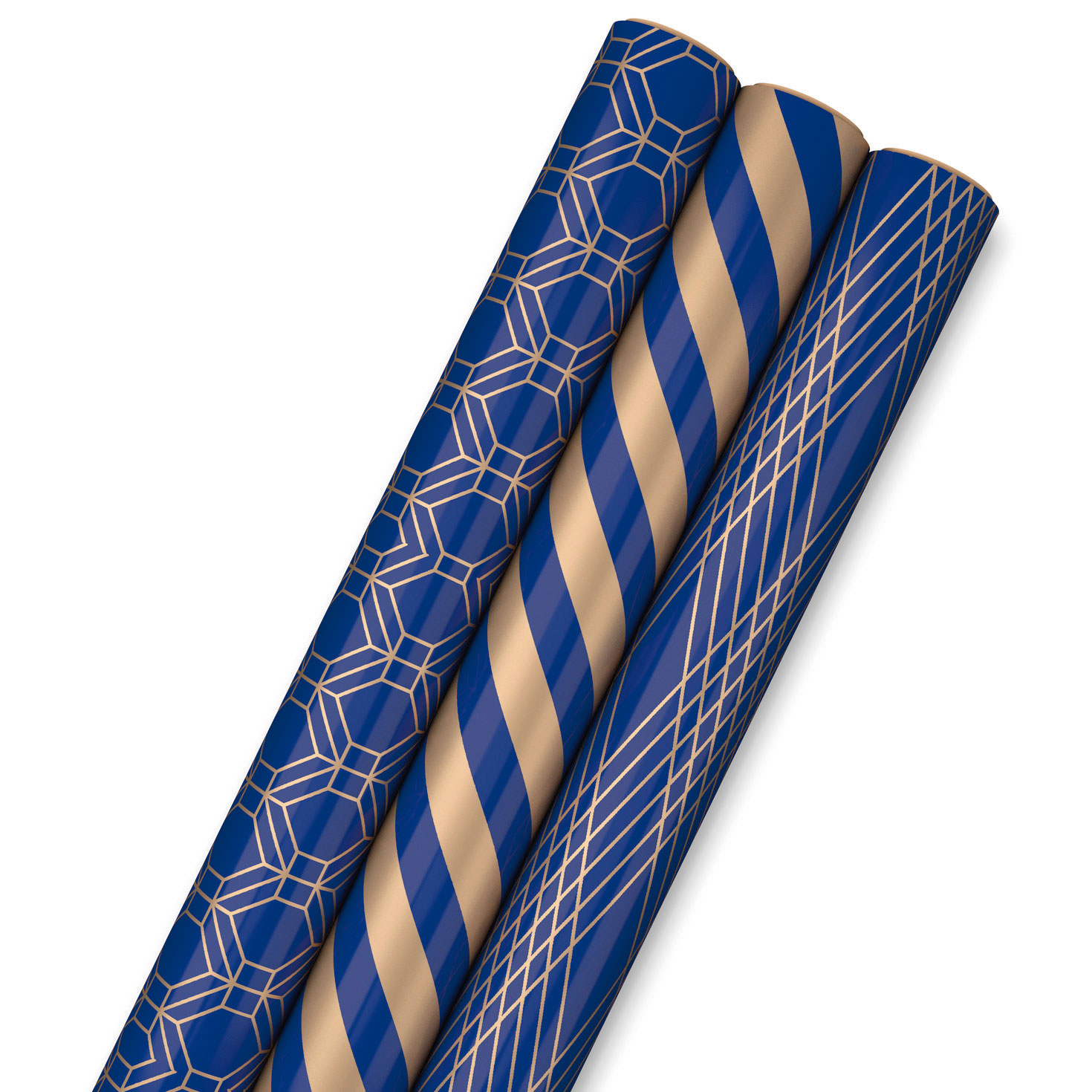 Navy wrapping paper deals