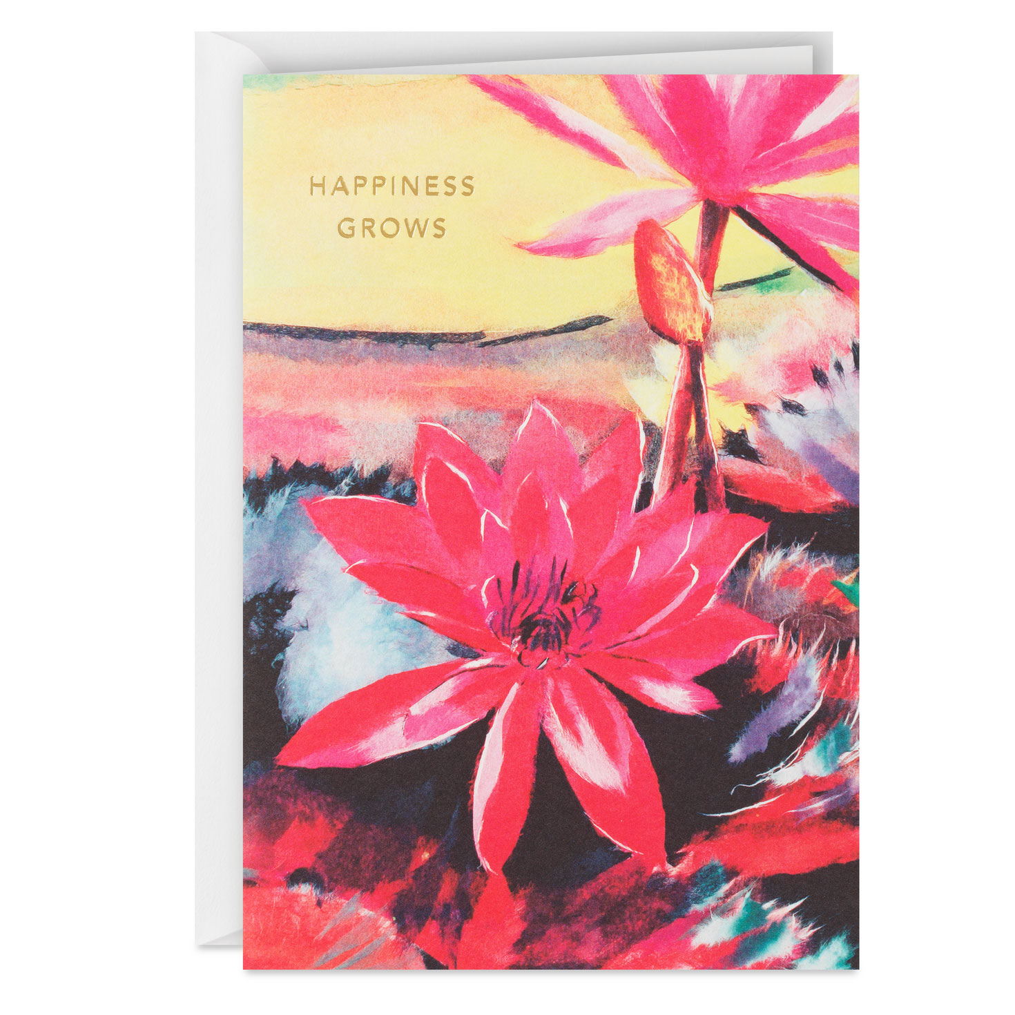 ArtLifting Happiness Grows Thinking of You Card - Greeting Cards