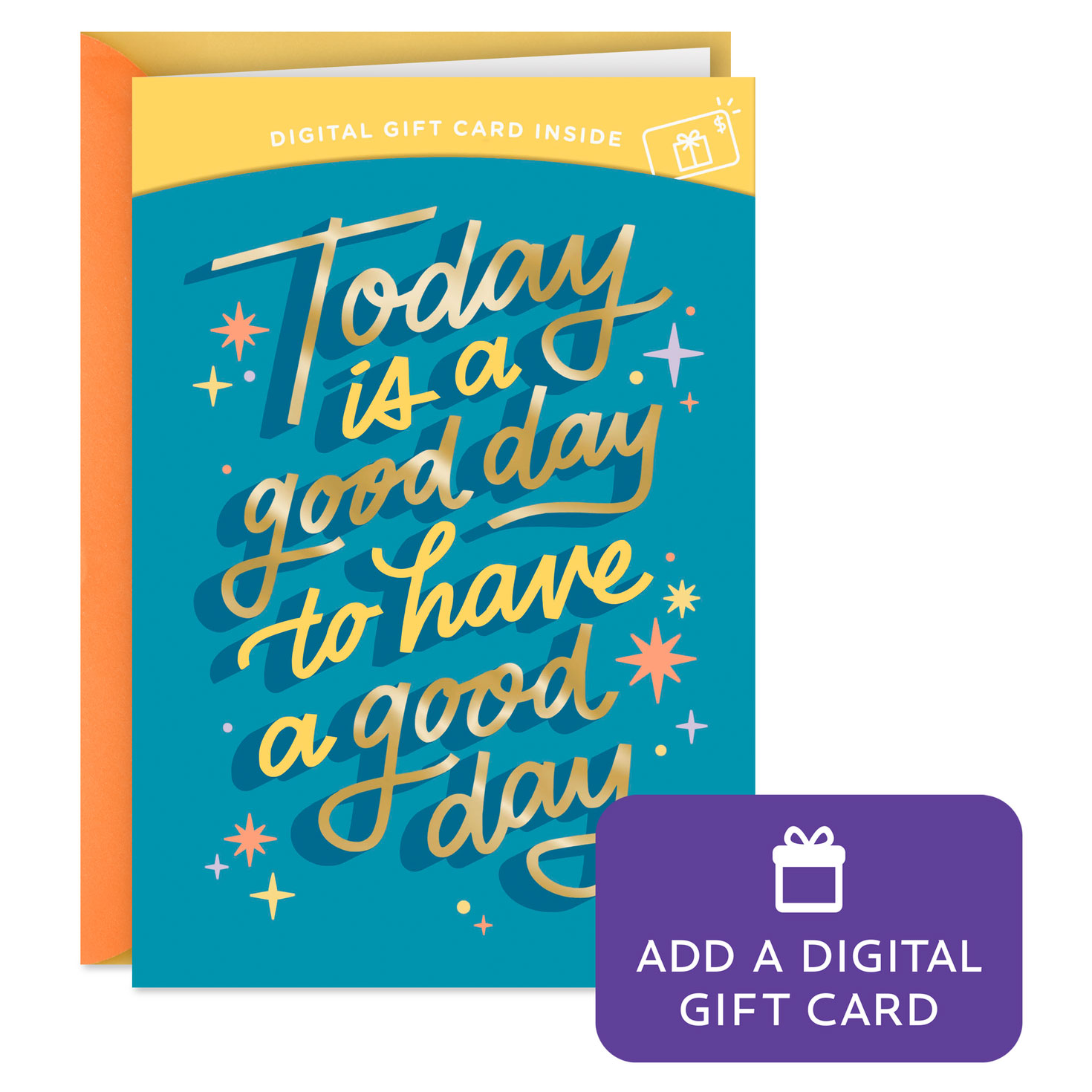 Good Day to Celebrate Gift Card Greeting Card - Greeting