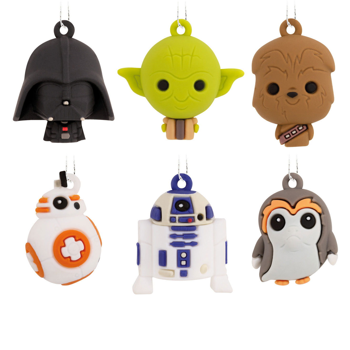 Mini Star Wars™ Shatterproof Hallmark Ornaments, Set of 6 Mini Star Wars™ Shatterproof Hallmark Ornaments, Set of 6