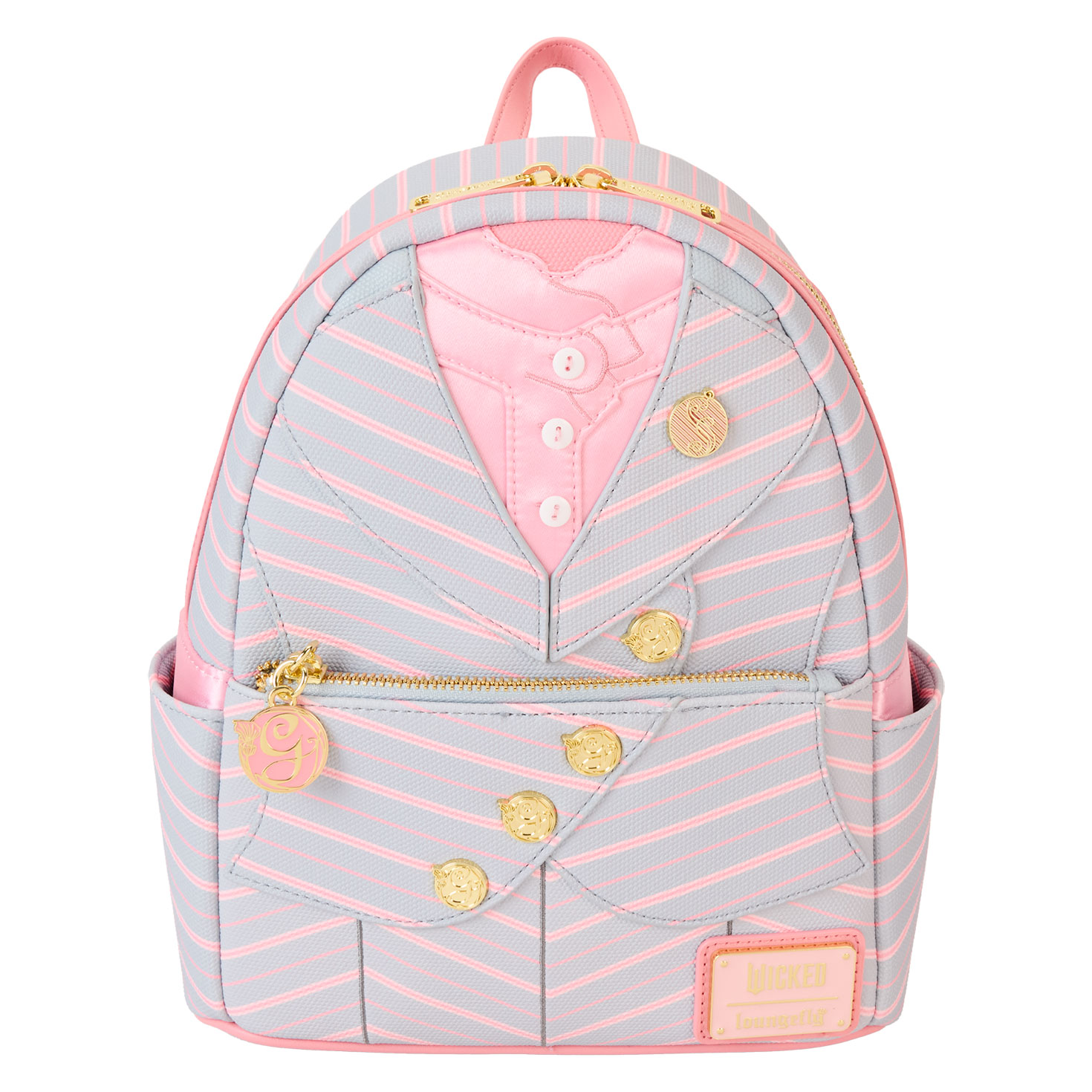 海外通販サイト ブランド Loungefly Wicked Glinda Shiz University Mini Backpack バッグ