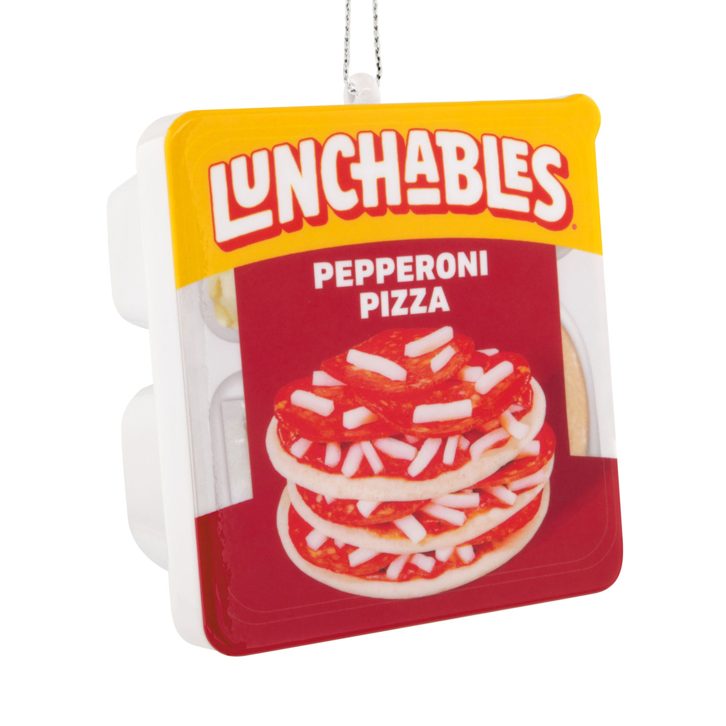 Kraft Lunchables™ Pepperoni Pizza Shatterproof Hallmark Ornament