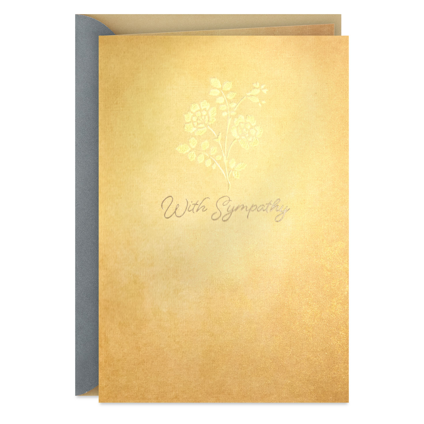 Our Thoughts and Prayers Are With You Sympathy Card - Greeting Cards ...