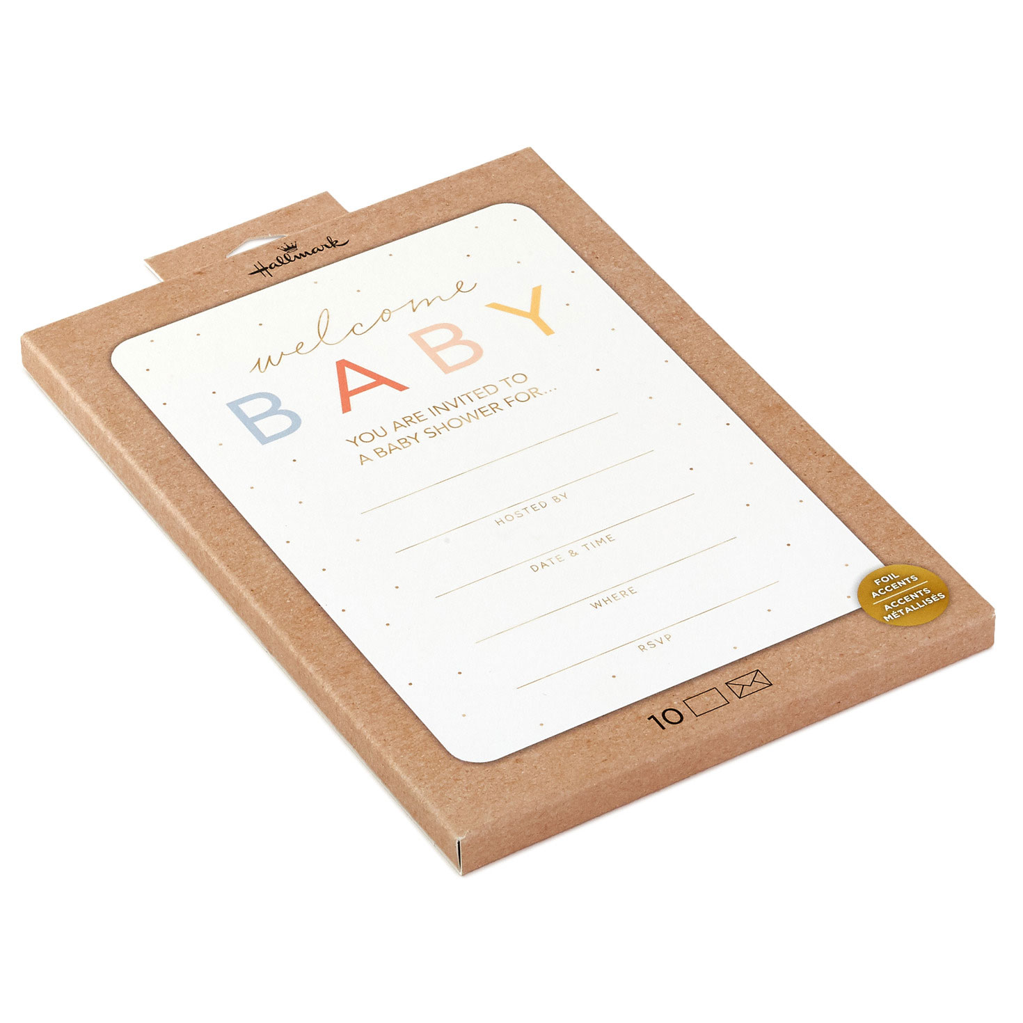 Hallmark baby shower invitations 2025