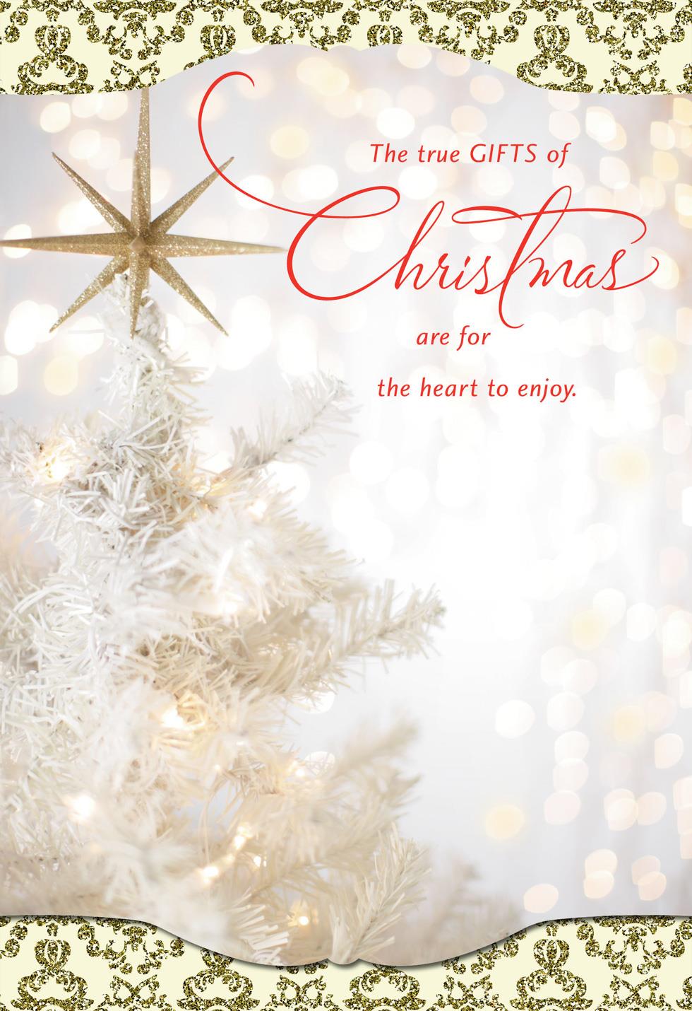 True Gifts Religious Christmas Card - Greeting Cards 