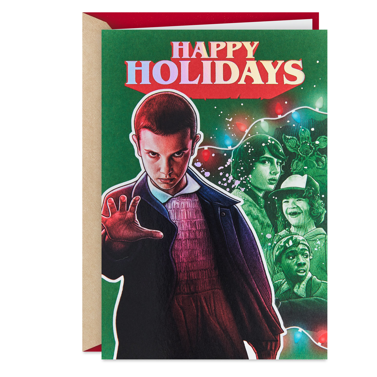 Stranger Things Printable Christmas Card Stranger Things Printable Christmas Card