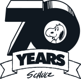 Peanuts 70th Year Anniversary logo