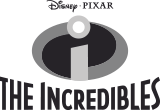 Disney Pixar The Incredibles logo