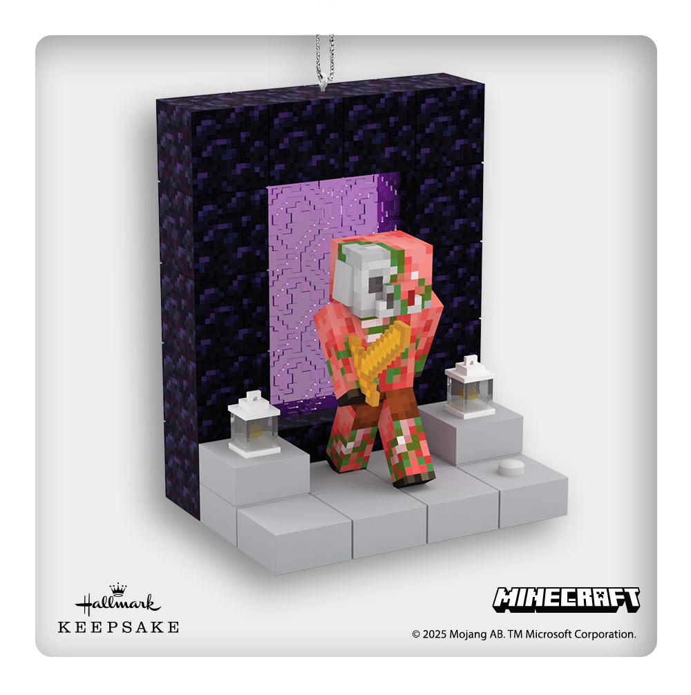 Minecraft Nether Portal Hallmark Keepsake ornament