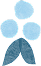 Blue flower