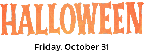Halloween Friday, October 31