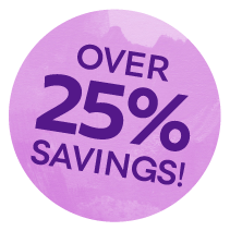 Save over 25%