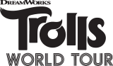 Dreamworks Trolls World Tour logo
