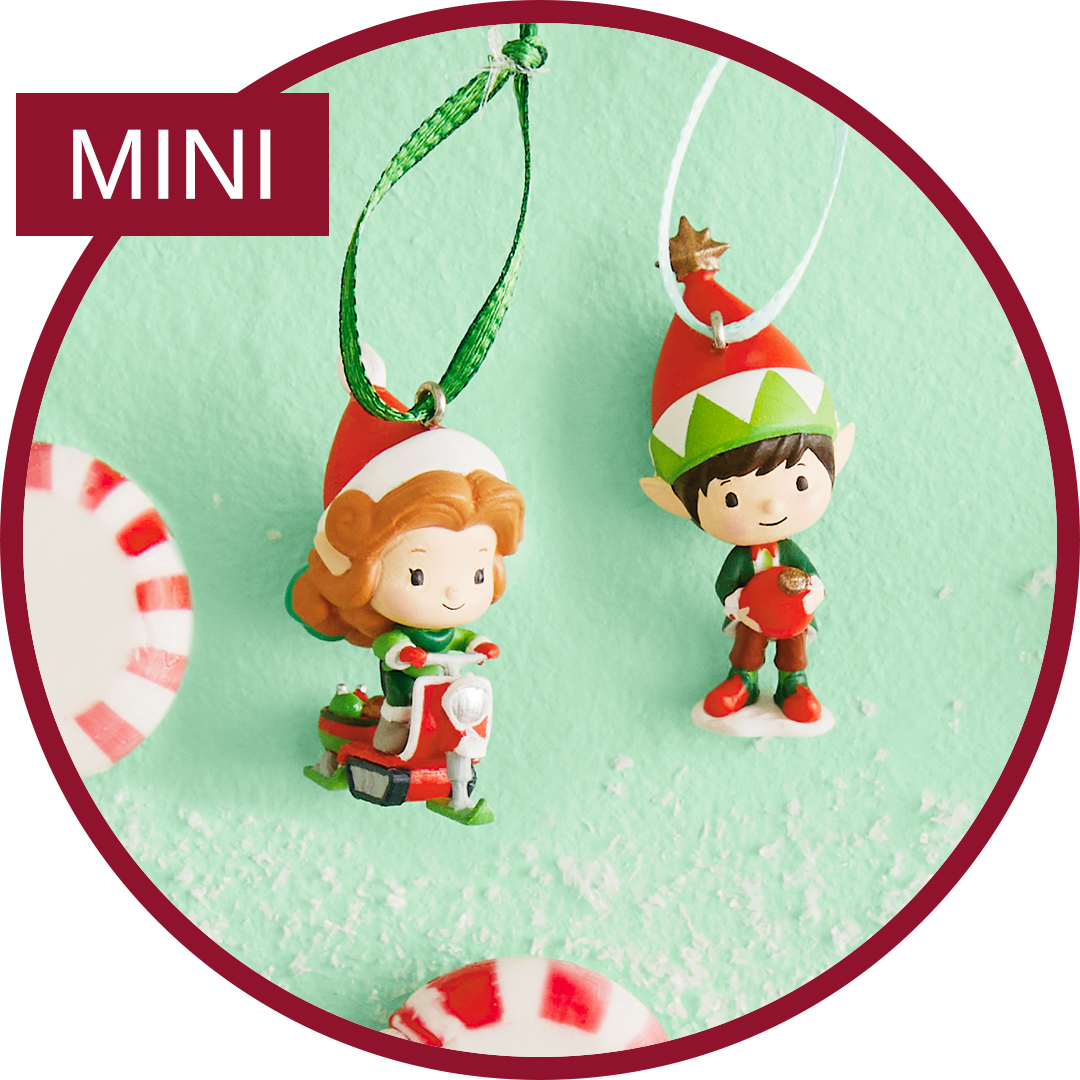 Ollie Keepsake Ornament & Lia Keepsake Ornament