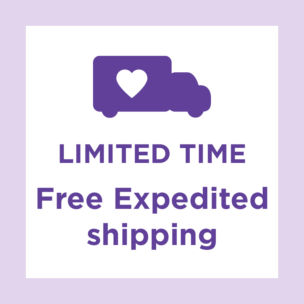 Limited time: Free Expedited Shipping