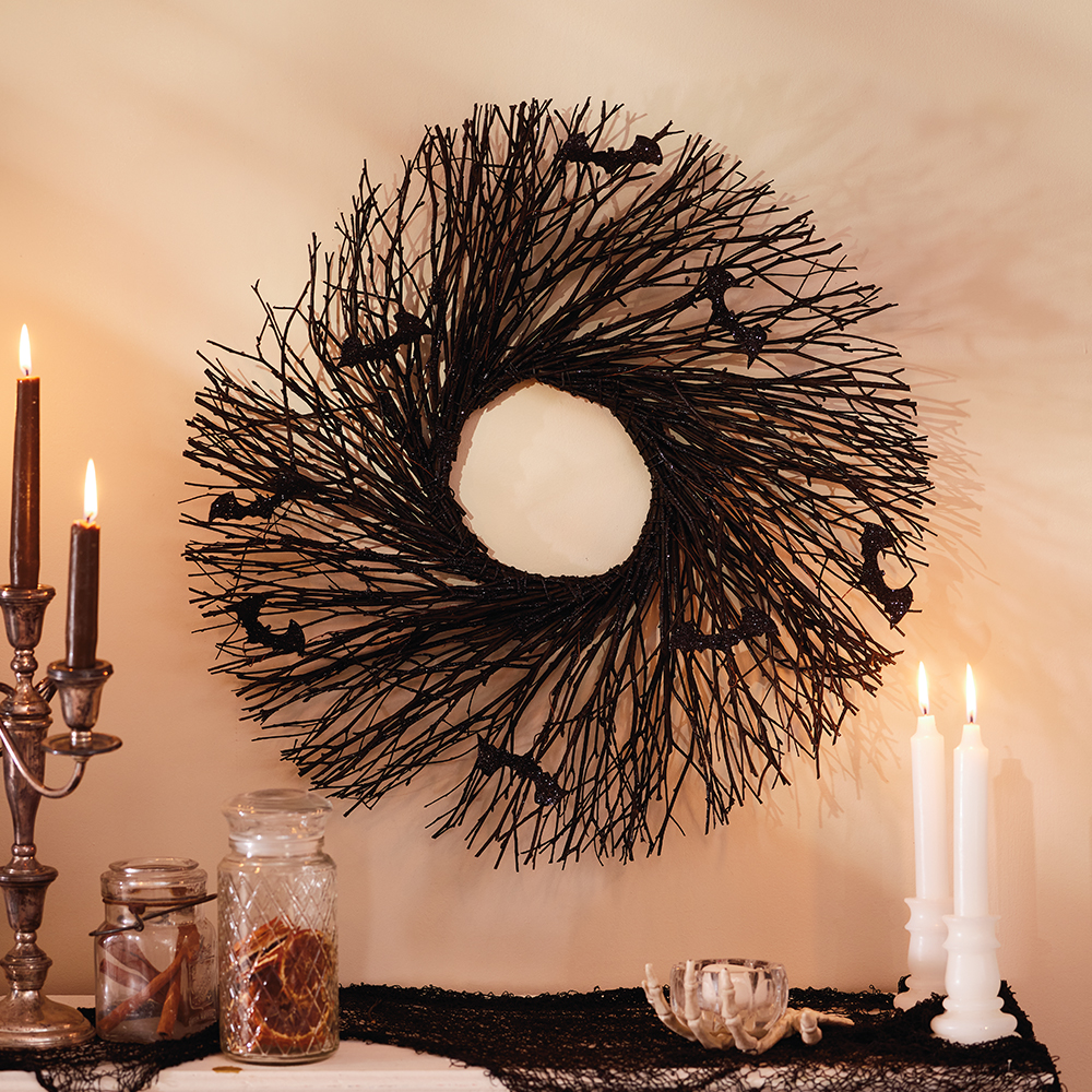 $29.99 Black Bat Wreath