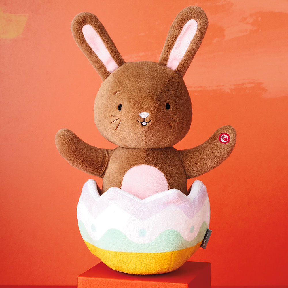 Save $10 Excited for Eggs Bunny  with purchase of 3 Hallmark cards