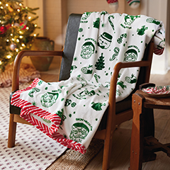 $22.99 Comfy Cozy Merry Blanket