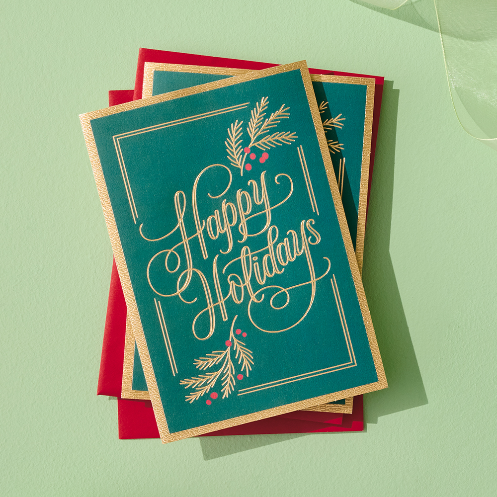 BOGO 50% OFF Holiday Boxed Cards & Stationery